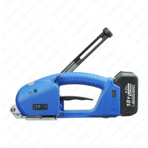 เครื่องรัดสายพลาสติกกึ่งอัตโนมัติ ระบบแบตเตอรี่ JDH-16