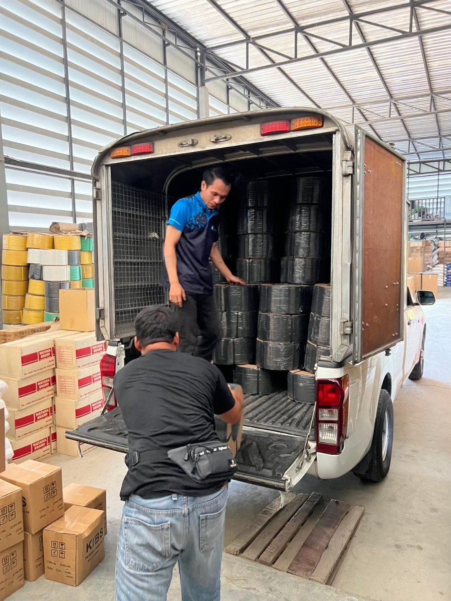 สายรัดพลาสติก PP สีดำ