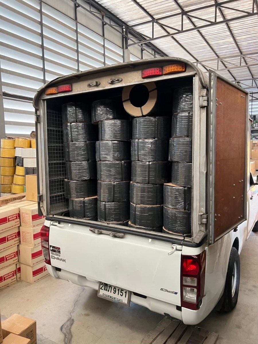 สายรัดพลาสติก PP สีดำ