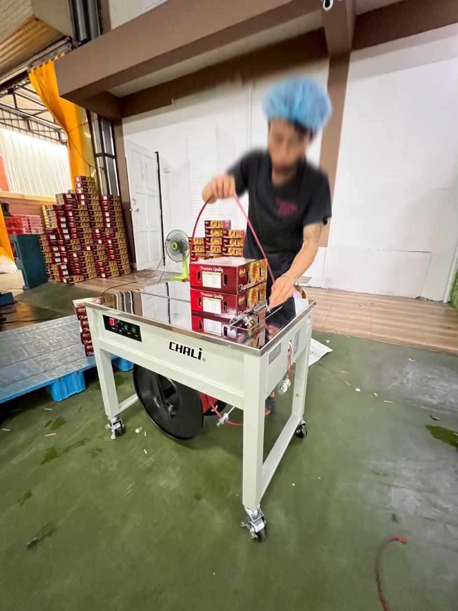 จัดส่งเครื่องรัดกล่องไต้หวัน CHALI รุ่น JN-600
