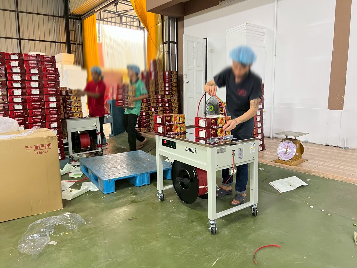 จัดส่งเครื่องรัดกล่องไต้หวัน CHALI รุ่น JN-600