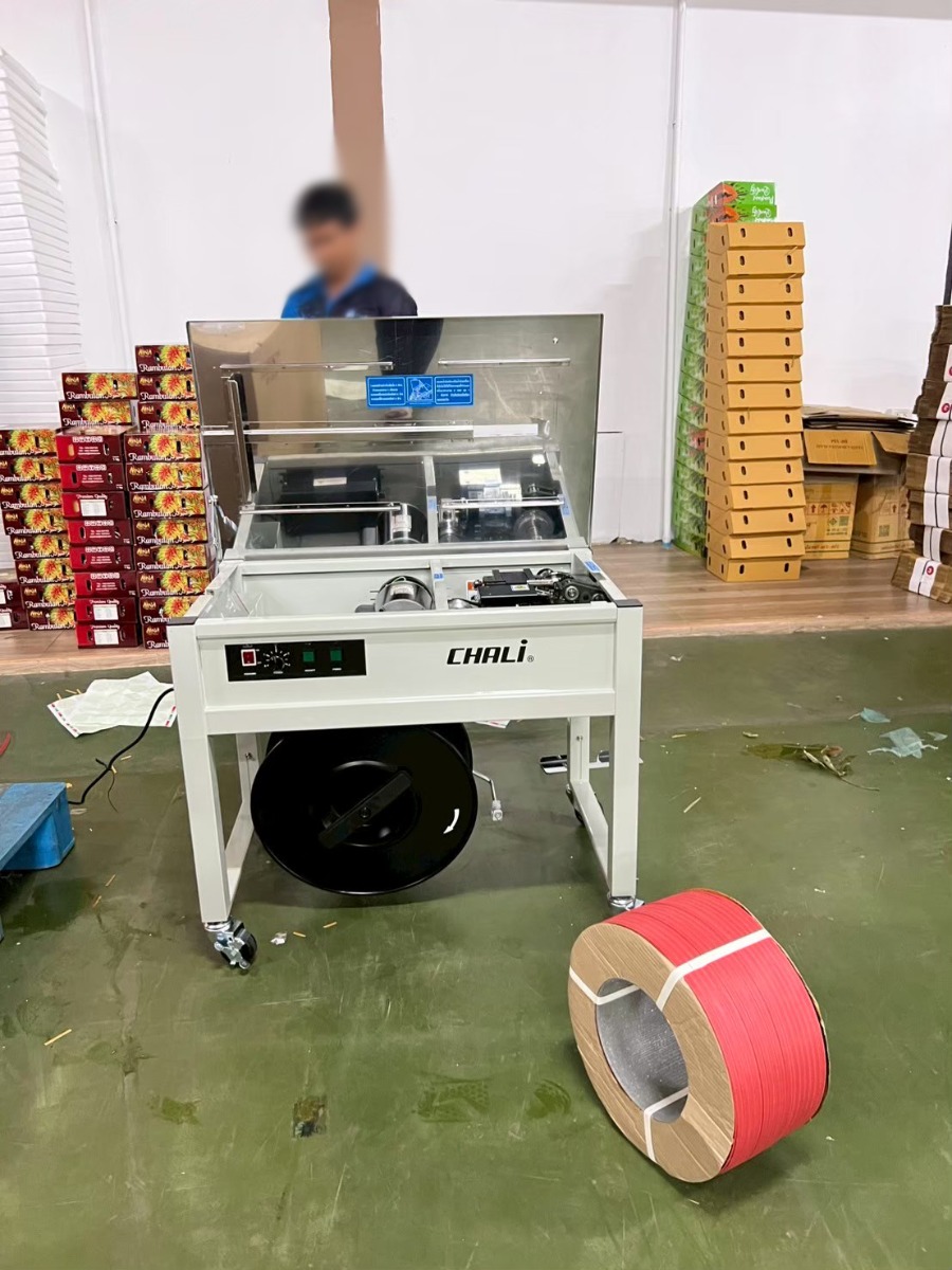 จัดส่งเครื่องรัดกล่องไต้หวัน CHALI รุ่น JN-600