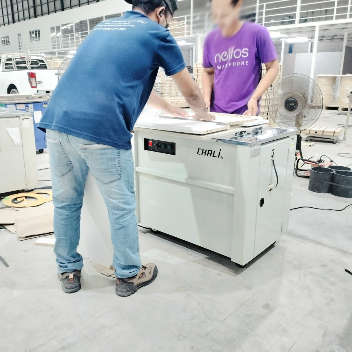 เครื่องรัดกล่องไต้หวัน chali รุ่น JN-740