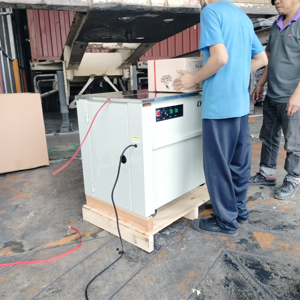 เครื่องรัดกล่องไต้หวัน CHALI รุ่น JN-740
