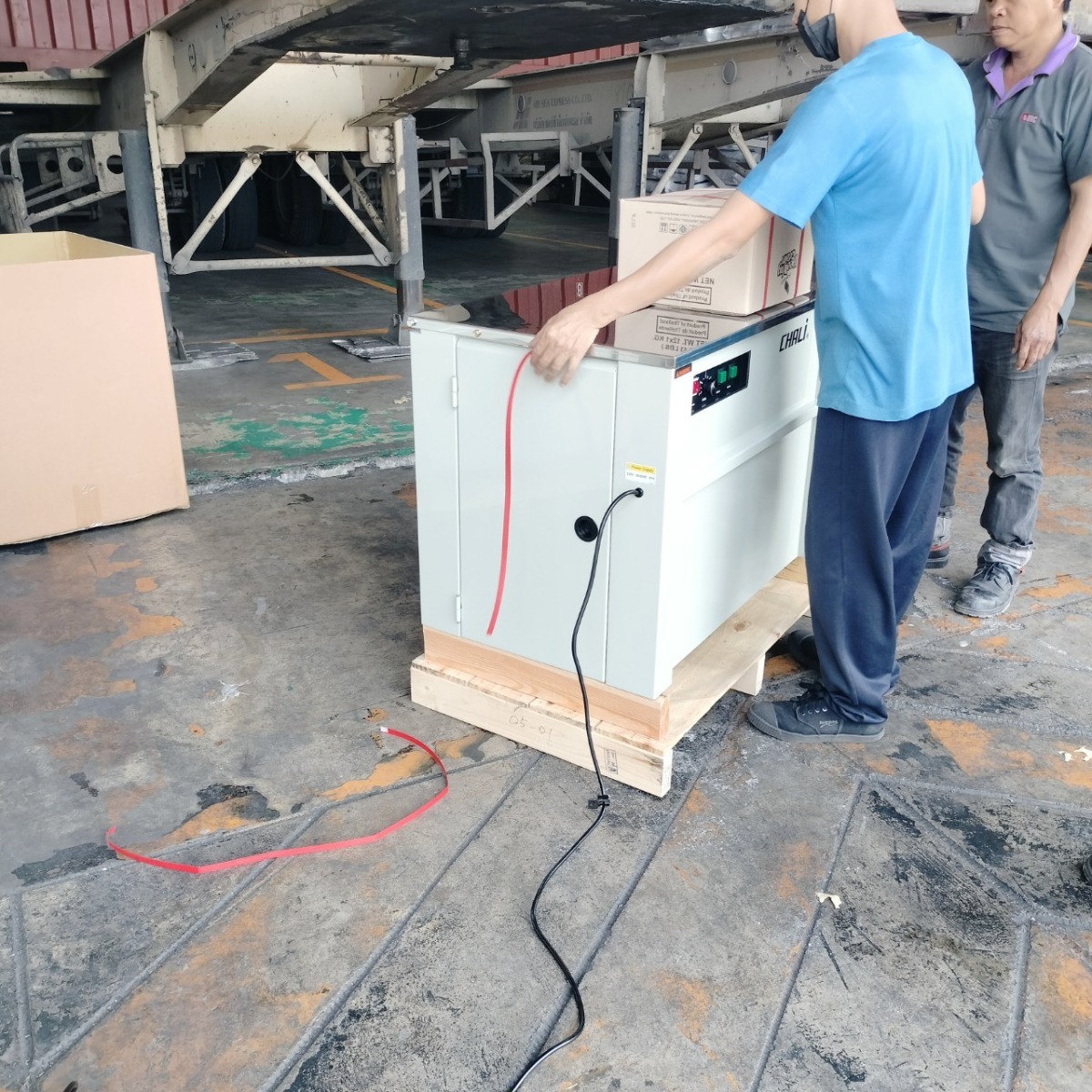 เครื่องรัดกล่องไต้หวัน CHALI รุ่น JN-740